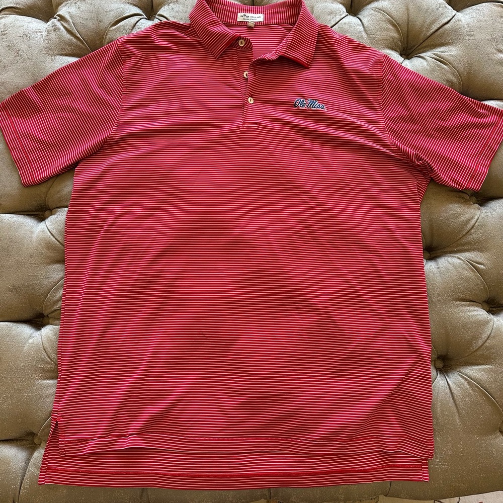 Peter Millar Red Polo Shirt Classic
